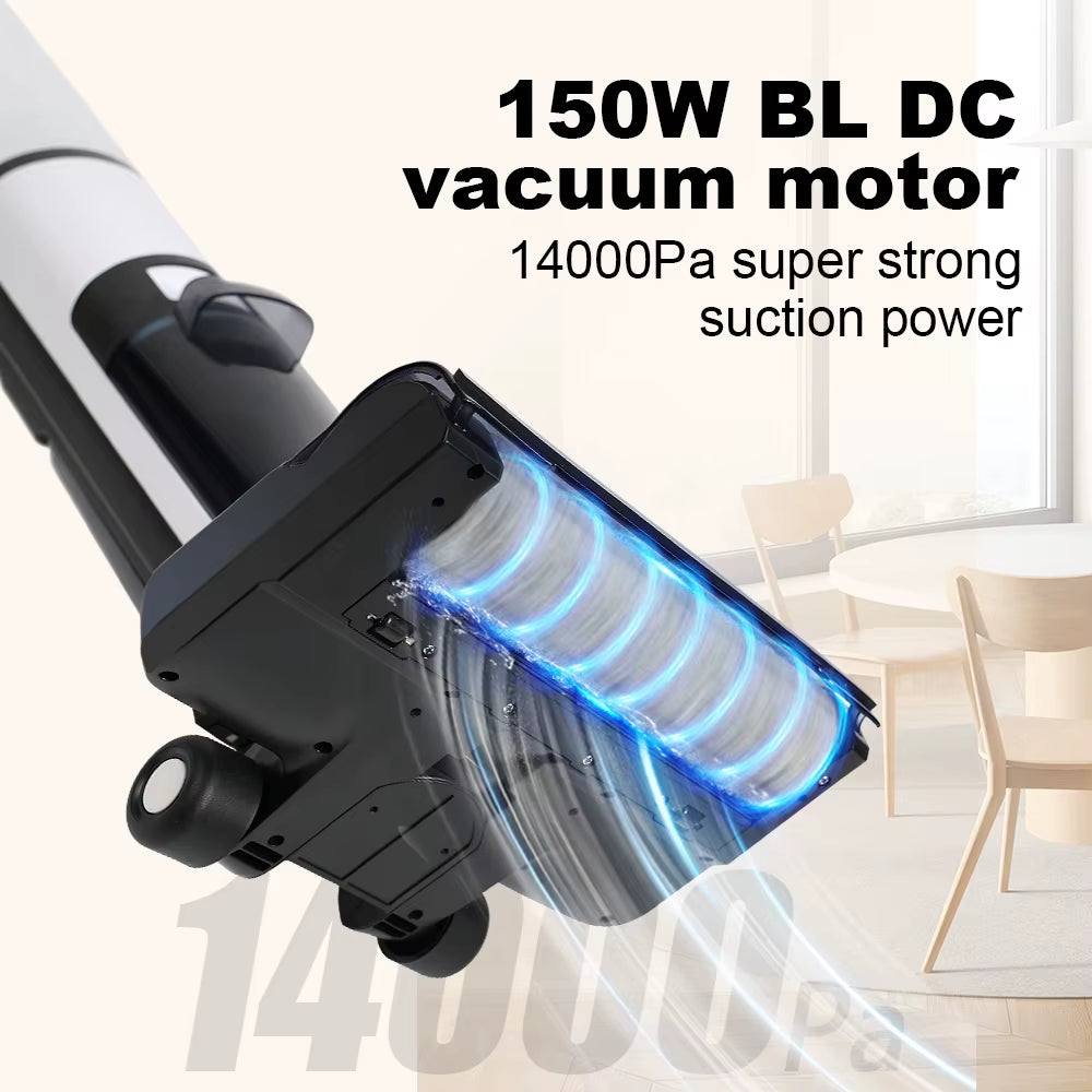 Cordless Wet Dry Vacuum Cleaner  I7Pro,Self-Propulsion Cleaning,Smart Washing for Home Multi Surface Floor,Self-Drying