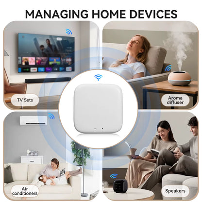Tuya Smart Bluetooth/Zigbee Hub Smart Life Devices Multi-Mode Gateway Domotica and Home Automation with Alexa Google Home
