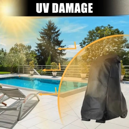 Universal Automatic Swimming Pool Cleaner Cover Robotic Pool Cleaner Caddy Cover 210D/420D Oxford Cloth Protective Cover