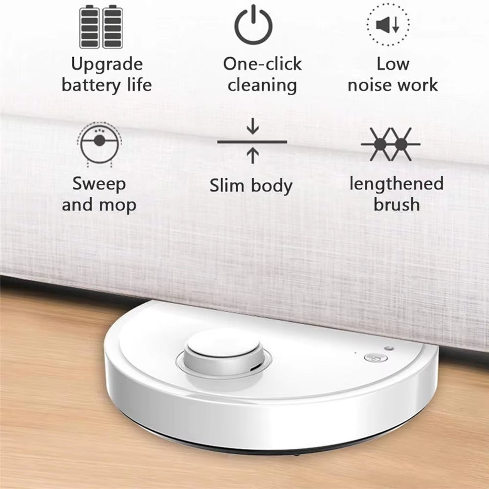  Robot Vacuum Cleaner 3In1 Smart Wireless