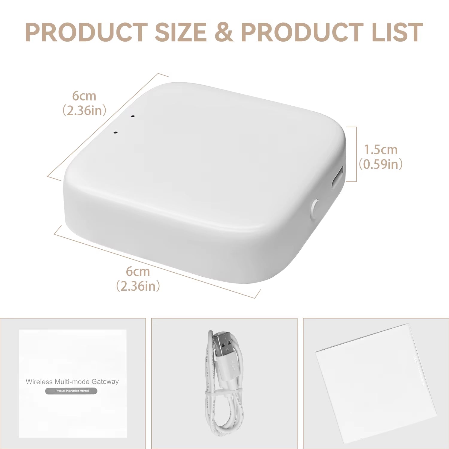 Tuya Smart Bluetooth/Zigbee Hub Smart Life Devices Multi-Mode Gateway Domotica and Home Automation with Alexa Google Home