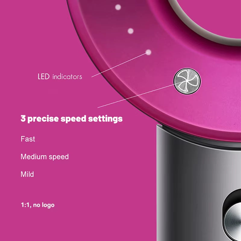 Diffuser Hairdryer Ionic 5In1 Professional Electric Hair Dryer Heat Leaf Blow Drier with Diffuser Ion Leafless Air Blower Woman