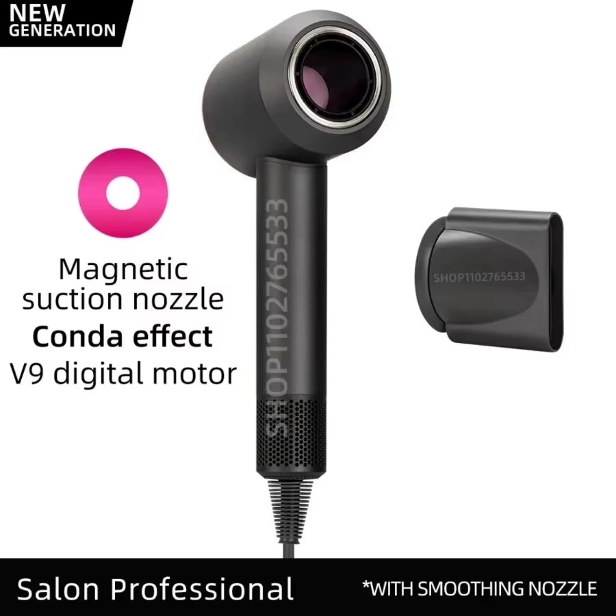 5 in 1 Electric Ionic Hair Dryer High Speed Bladeless Hairdryer 