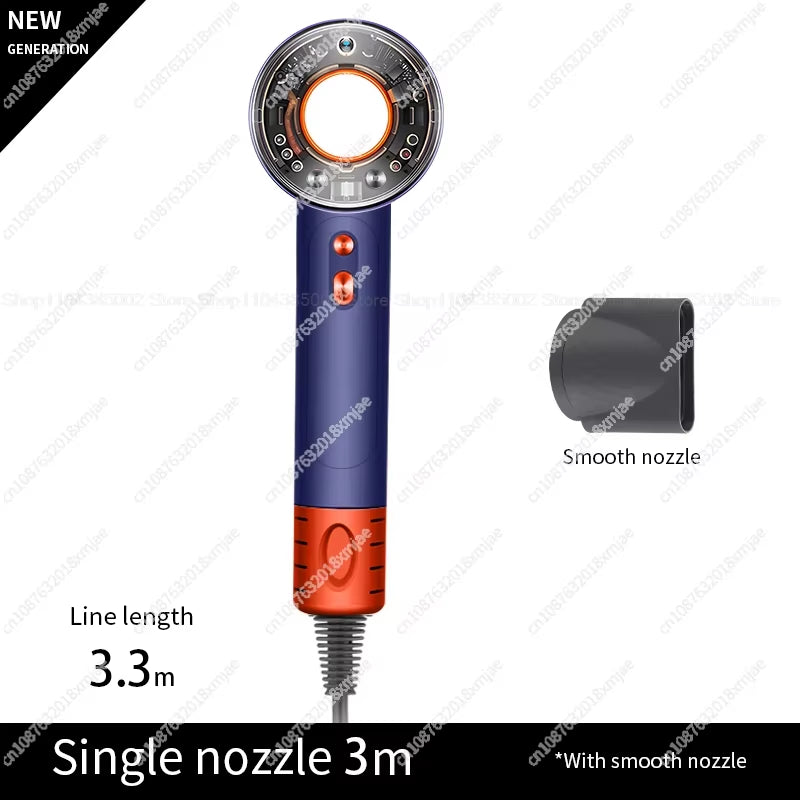 Leafless Hair Dryer Negative Ion Hair Care Professinal Quick Dry 220V Home Powerful Hairdryer Constant Anion Electric Hair Dryer