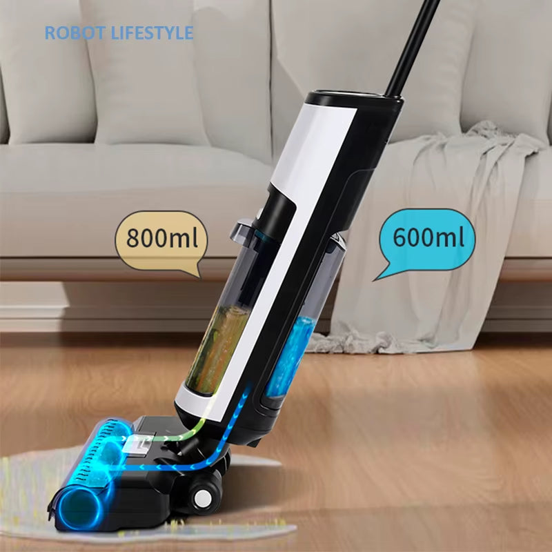 Cordless Vacuum Cleaner for Wet and Dry Cleaning Rl8Pro