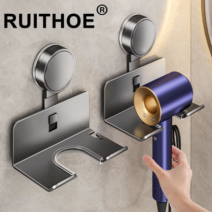 Hair Dryer Holder Wall Dryer Cradle Straightener Stand Hairdryer