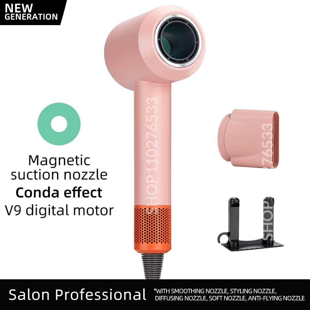 5 in 1 Electric Ionic Hair Dryer High Speed Bladeless Hairdryer 