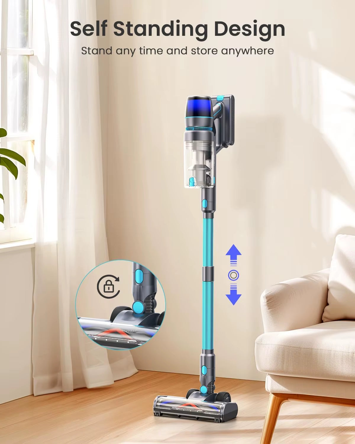 Powerful Cordless Vacuum Cleaner Handheld 