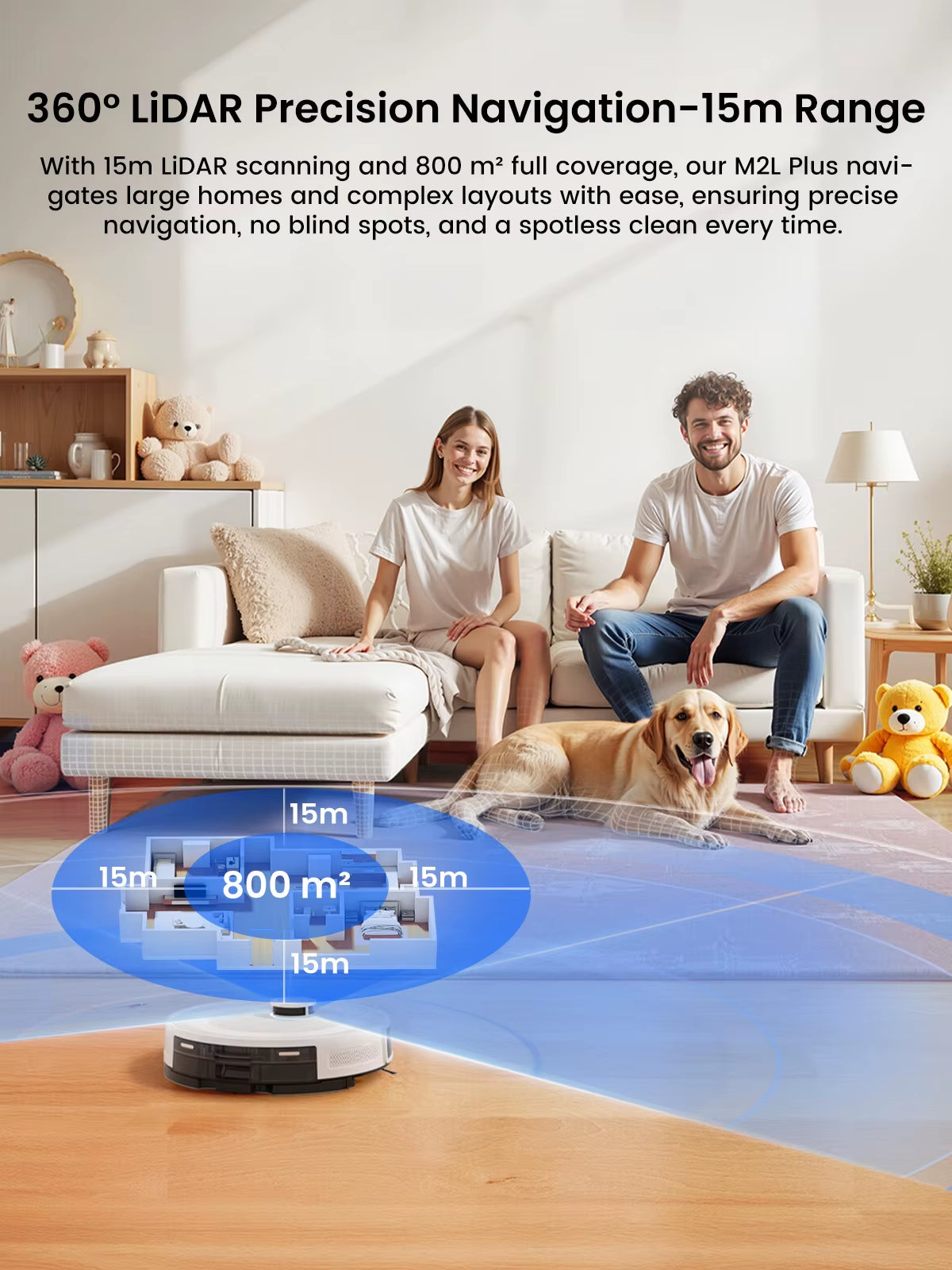 M2L plus Robot Vacuum Cleaner