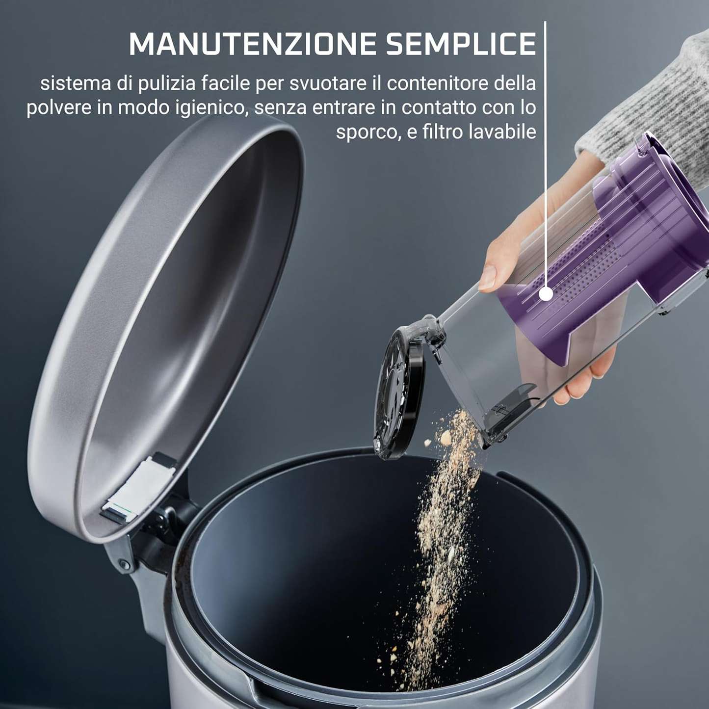 X-PERT 7.60, Aspirapolvere Senza Fili Da 140 W, Ultraleggero, Batteria a Lunga D