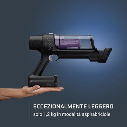 X-PERT 7.60, Aspirapolvere Senza Fili Da 140 W, Ultraleggero, Batteria a Lunga D